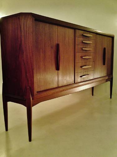Vintage teak sideboard, 1960`s ca, Danish, Scandinavian